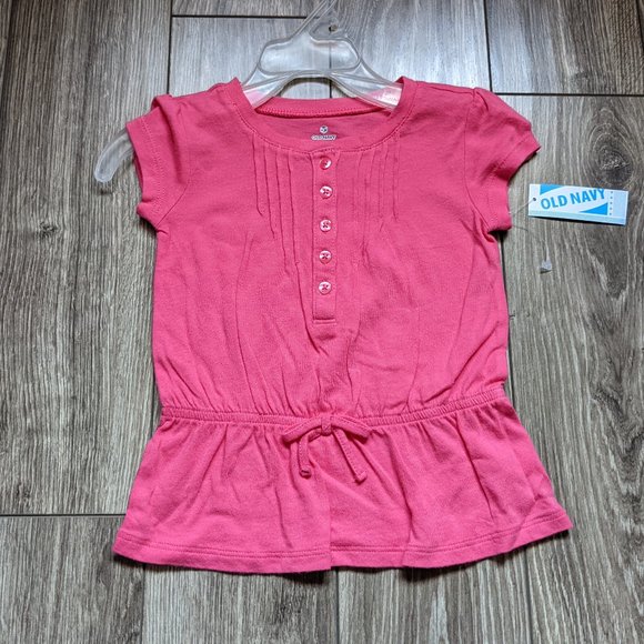 [KIDS 2/$20] NWT Baby Girl (12-18M) - OLD NAVY Peplum Top - Picture 1 of 5